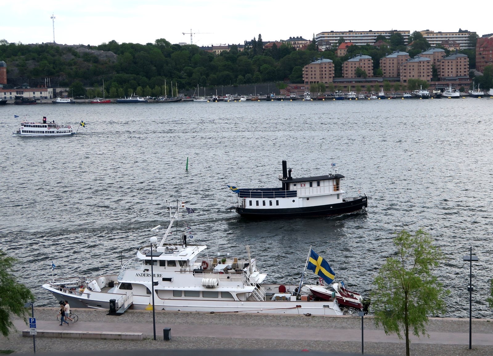 Atle leaving Norr Mälarstrand